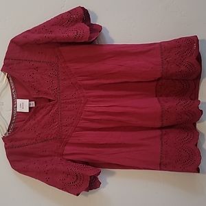 Knox Rose x Target Embroidered Lace Top